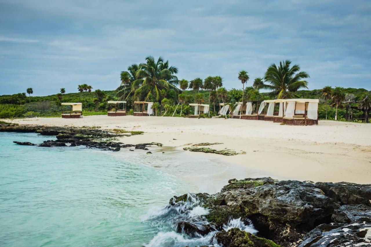 Hotel Caleta Tankah Tulum Exterior foto